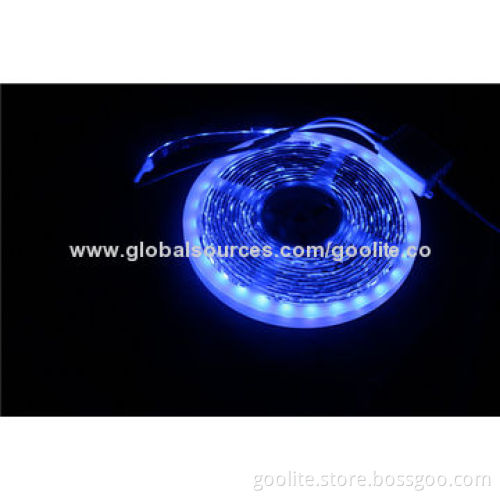 Hot sale 8mm 3528 60LED/M, IP67, Power 4.8W/M, LED flexible strip lighting